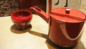 Toso is traditionally served in red lacquer